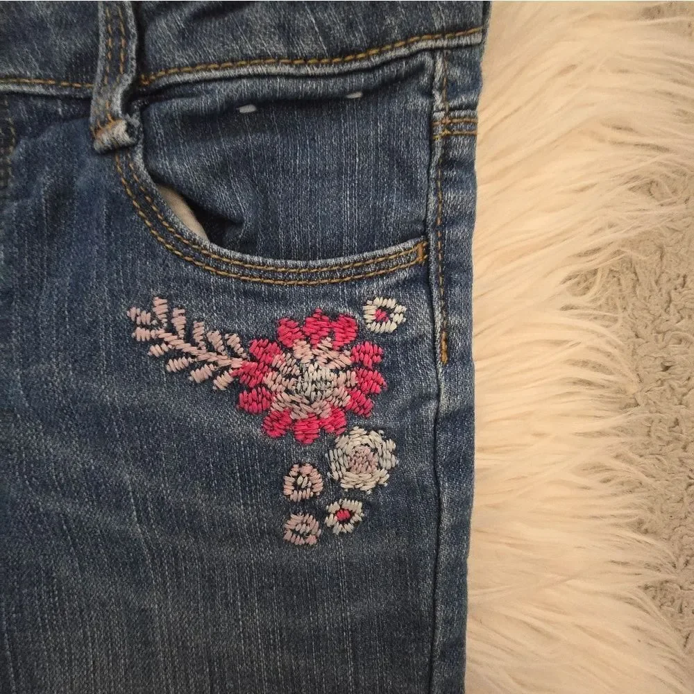 Gymboree Floral Denim